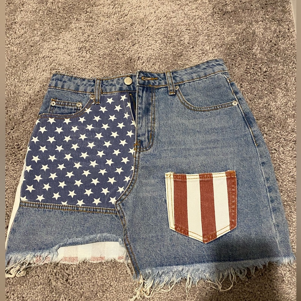 USA Denim Skirt
